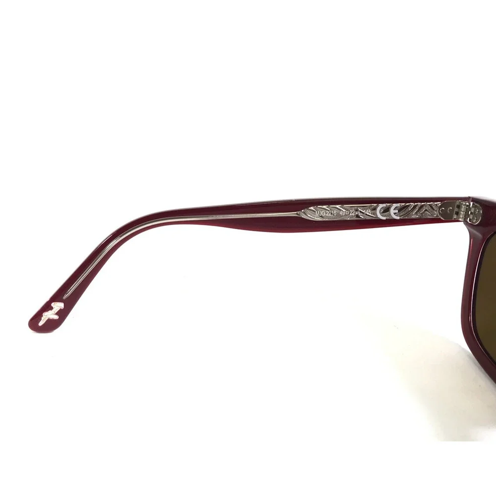 Maui Jim Sunglasses MJO2216-07F Shiny Magenta Red Frames w/ Maui Orange Lenses